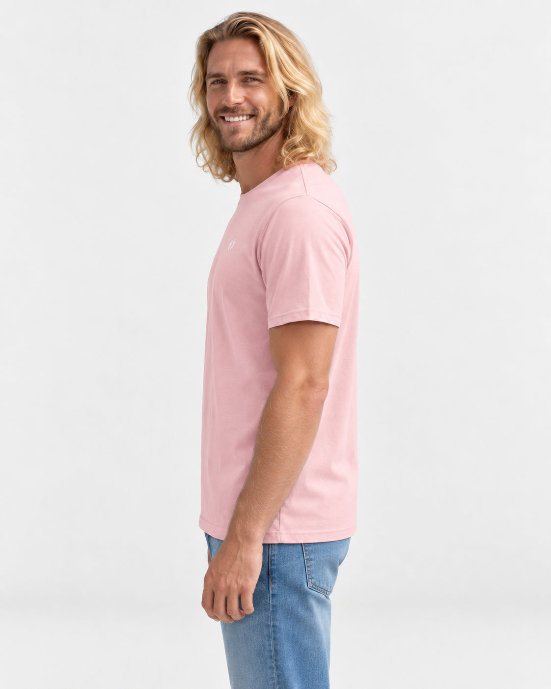 Hang Ten Icon T-shirt Pink – studio side