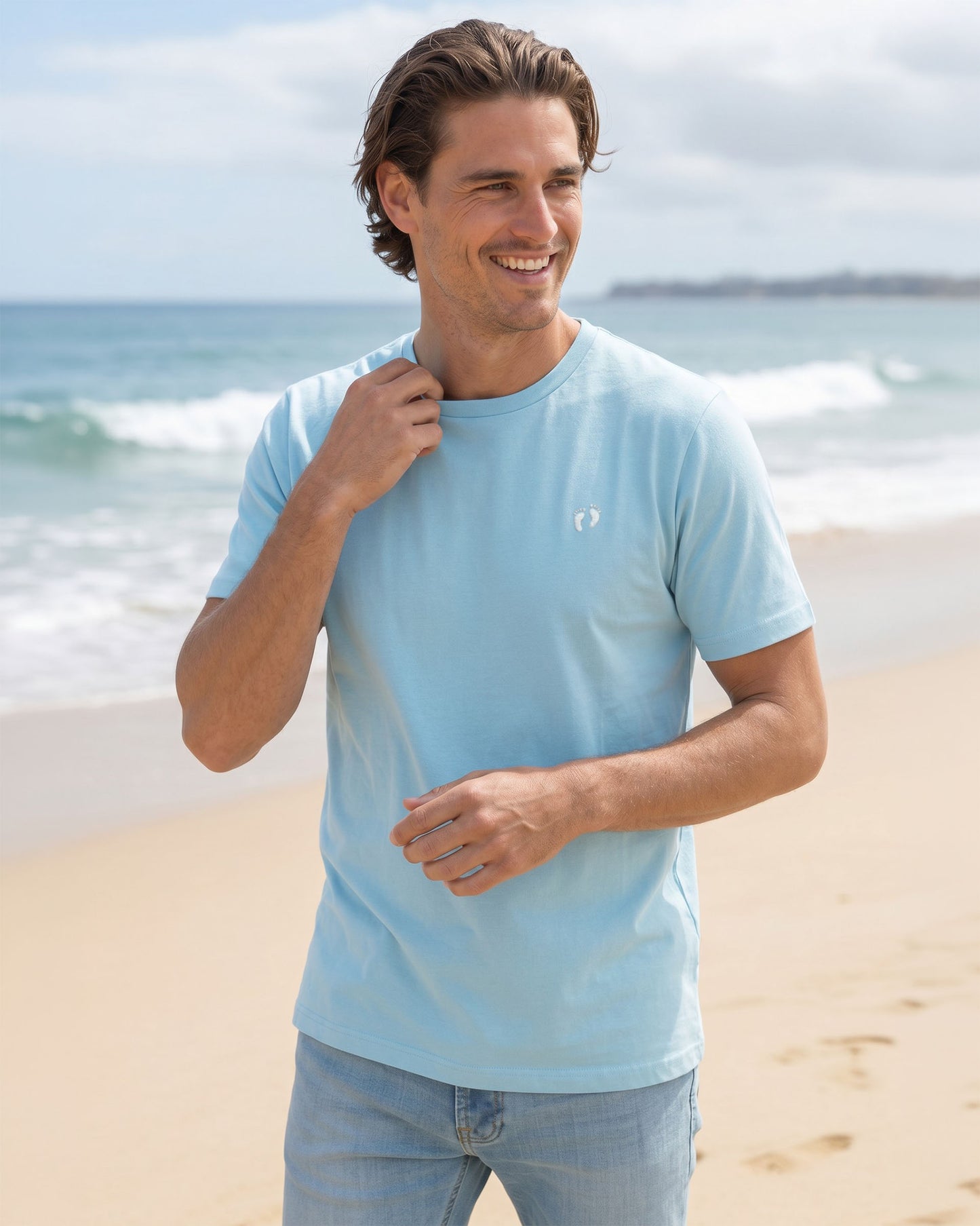 Icon T-shirt – Sky Blue