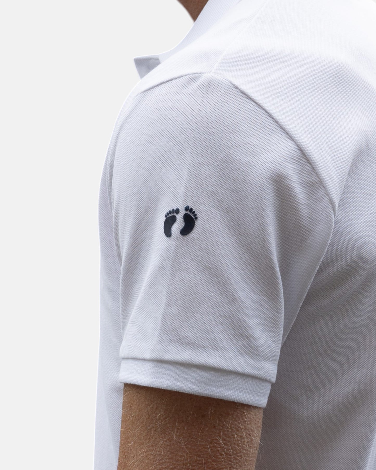 Icon Organic Cotton Polo Shirt - White
