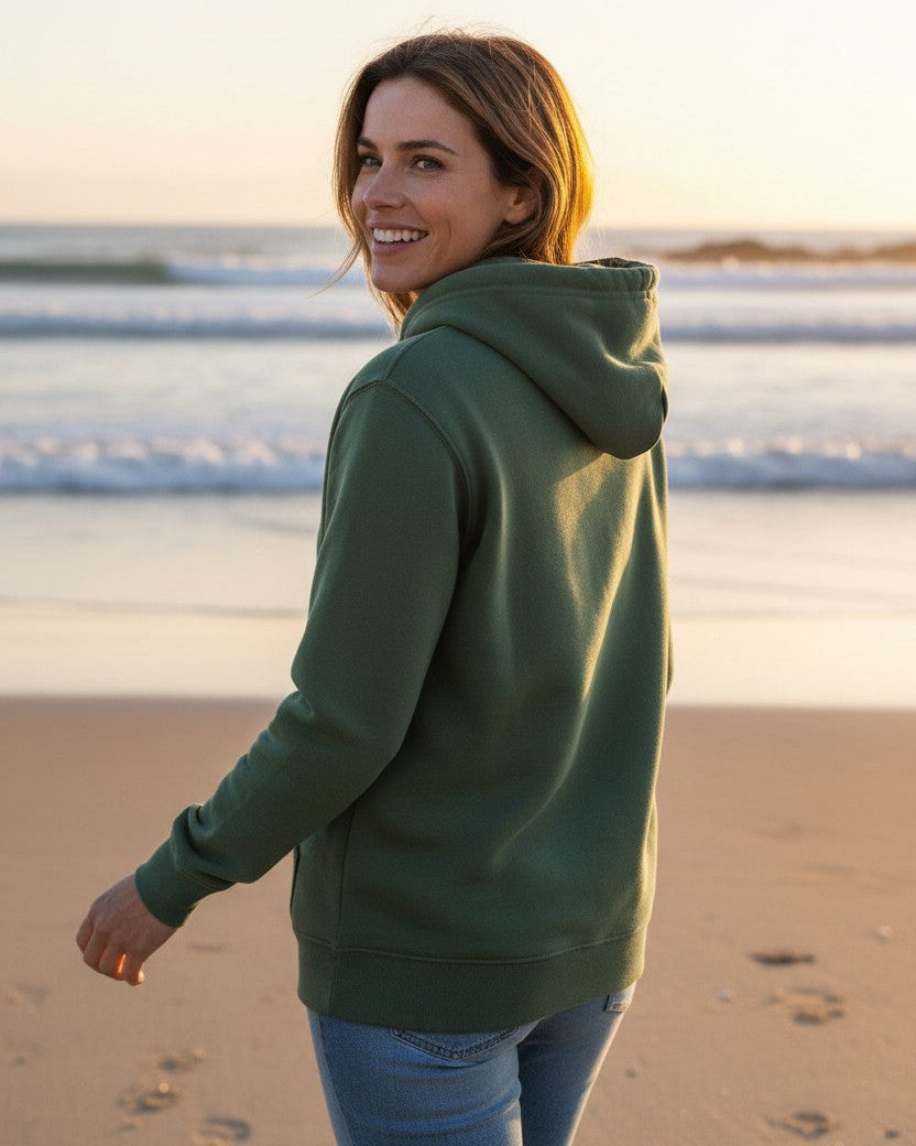 Icon Feet Organic Cotton Hoodie - Laurel Wreath W