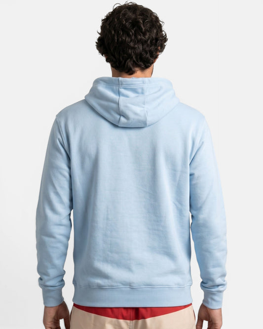 Icon Organic Cotton Hoodie - Powder Blue