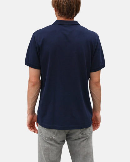 Icon Organic Cotton Polo Shirt - French Navy