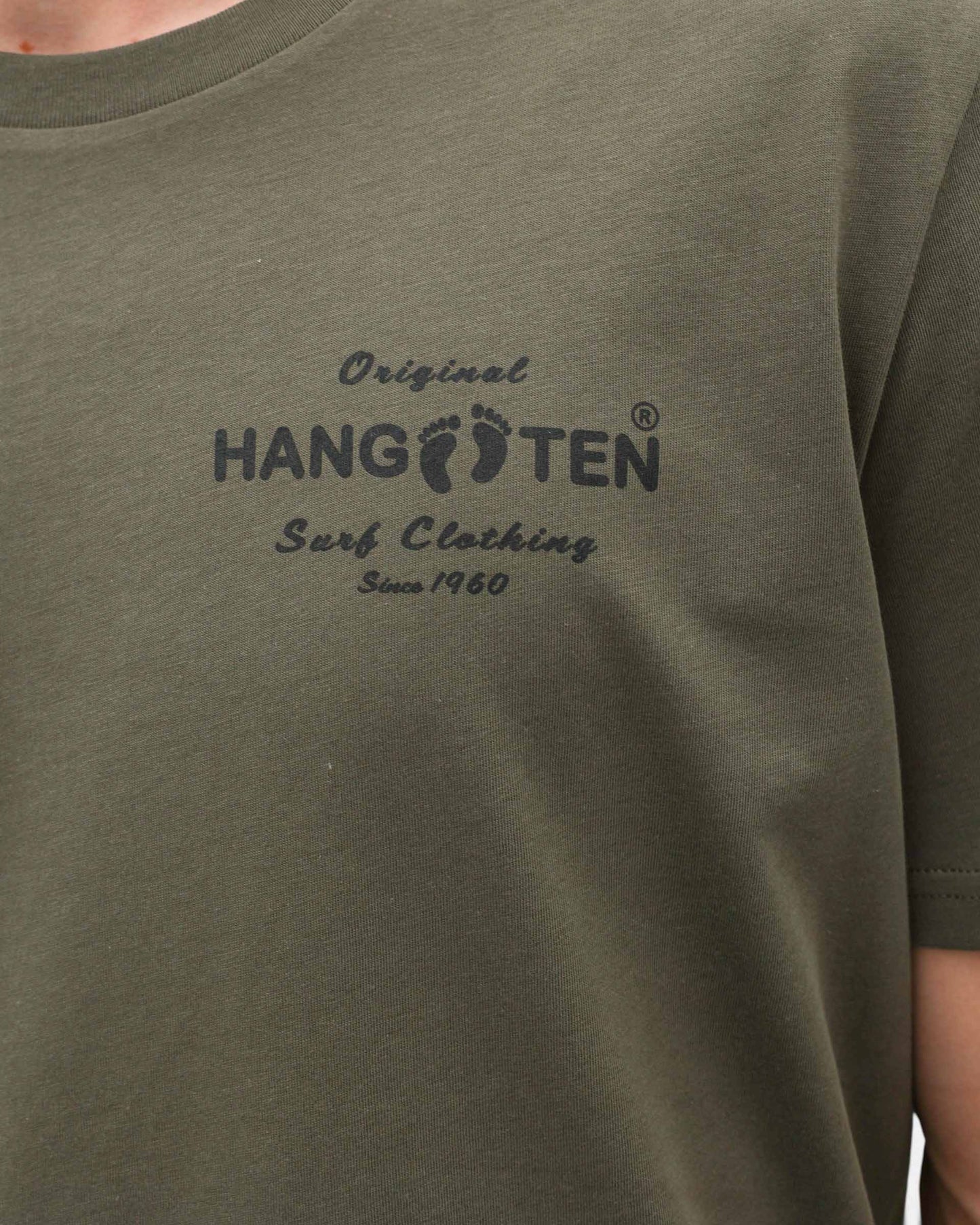 Original Logo T-shirt – Grøn Khaki
