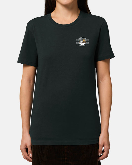 T-shirt Hang Ten Good Vibes pour femme - Noir