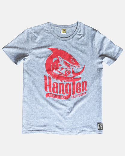 Hang Ten Shark T-shirt – Heather Grey