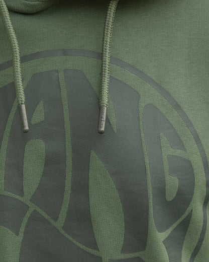Vintage Logo Organic Cotton Hoodie - Laurel Wreath