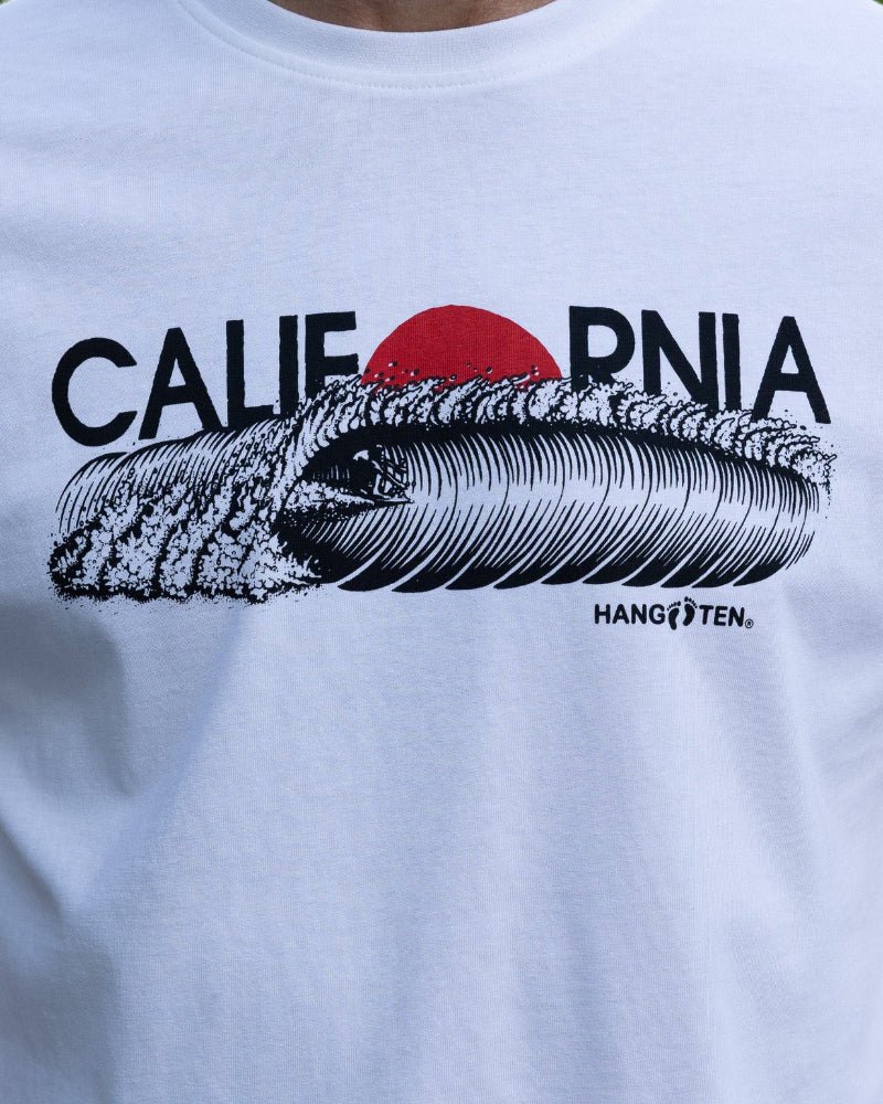 California T-shirt – White W - T-shirtsHang Ten
