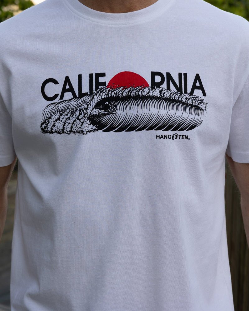 California T-shirt – White - T-shirtsHang Ten