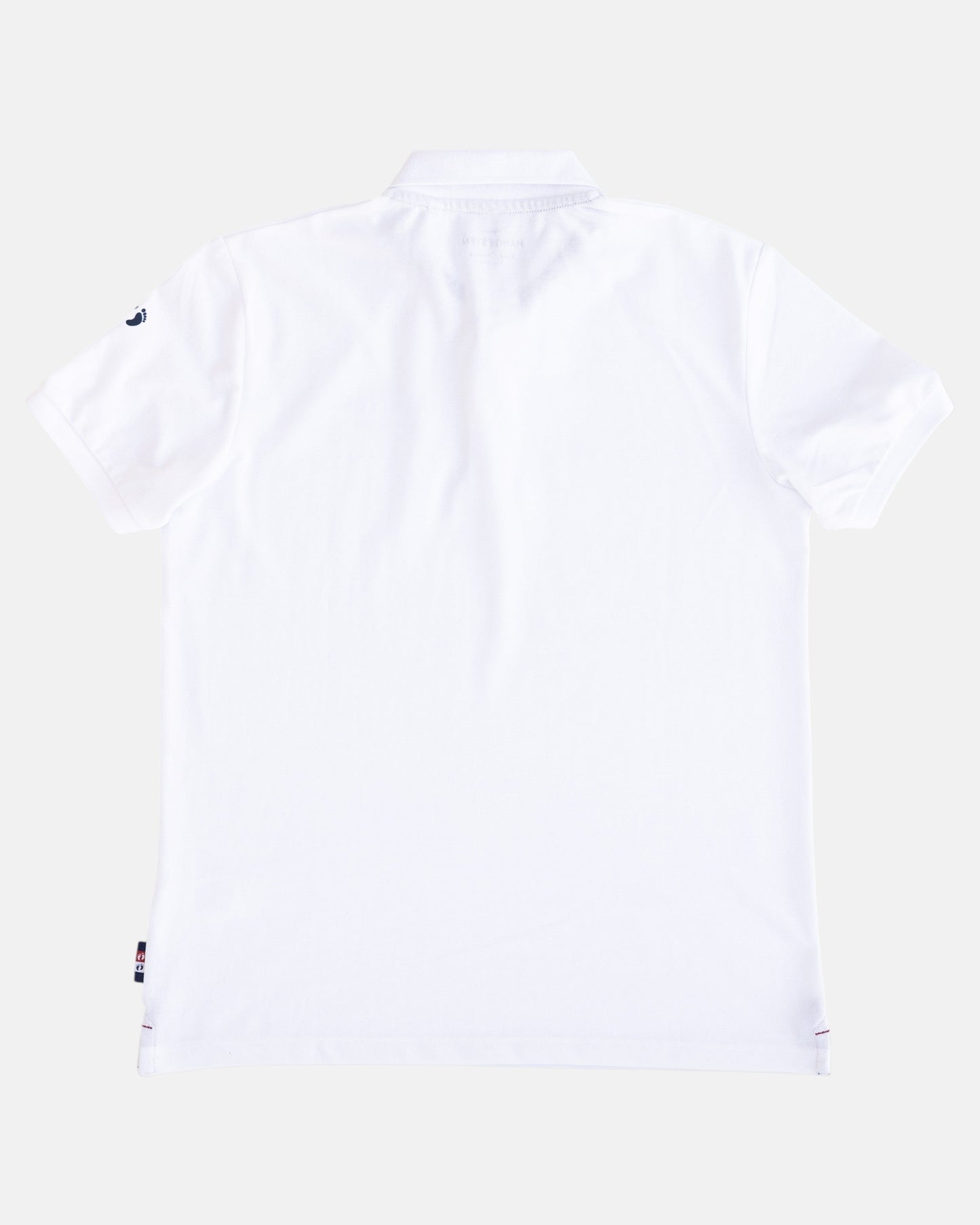 Classic Logo Organic Cotton Polo Shirt - White - Polo ShirtsHang Ten