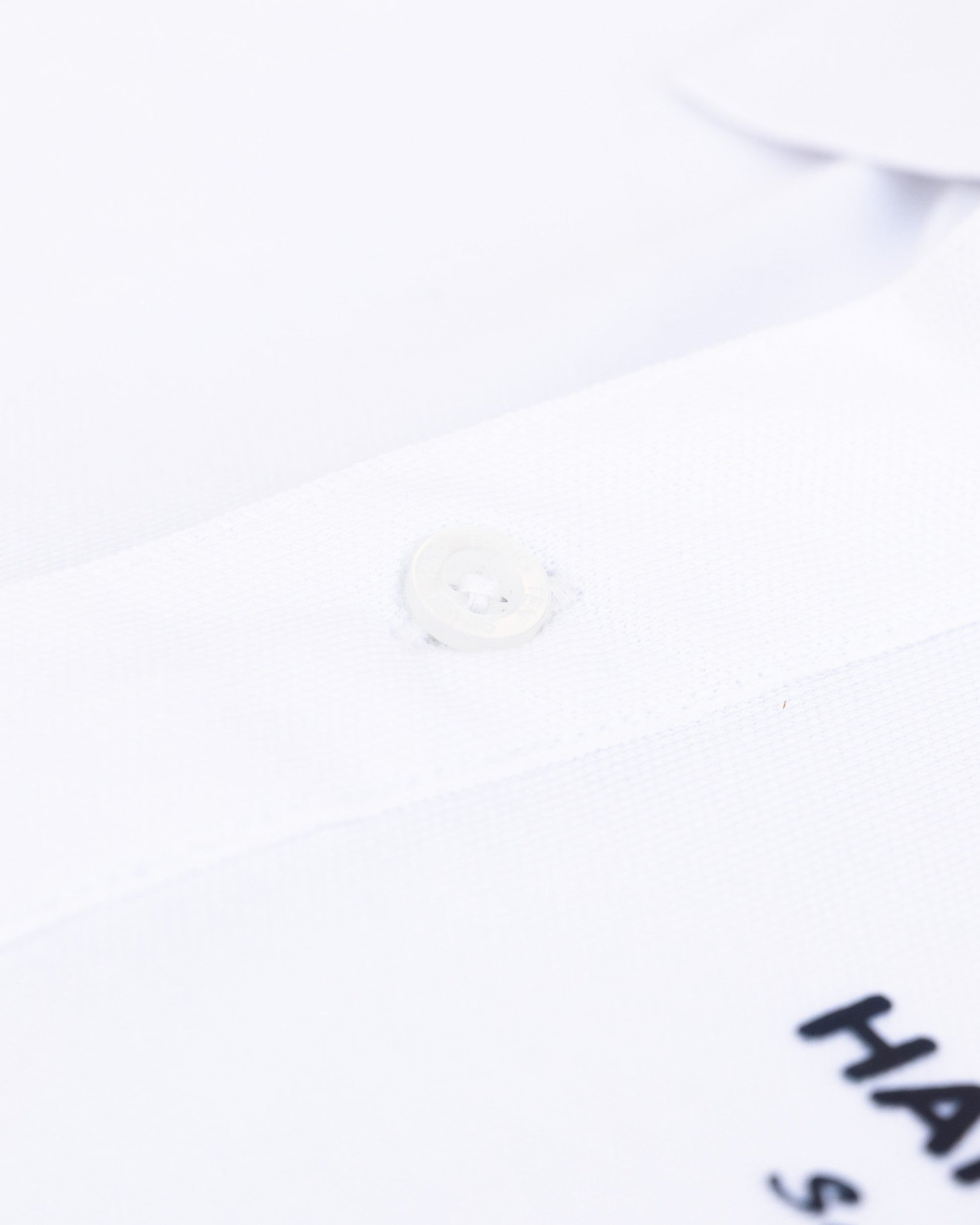 Classic Logo Organic Cotton Polo Shirt - White - Polo ShirtsHang Ten