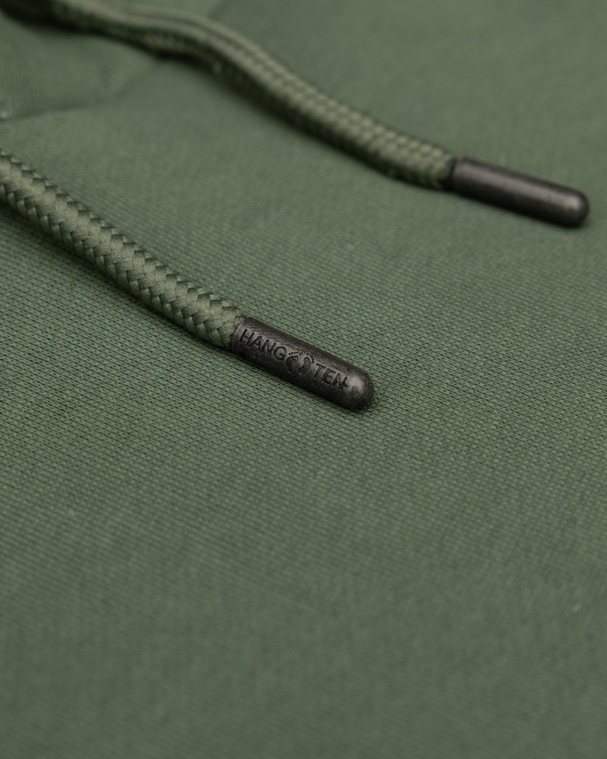 Cross Board Retro Organic Cotton Hoodie - Laurel Wreath - HuvtröjorHang Ten