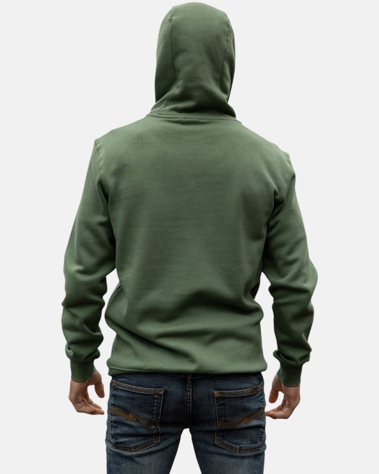 Cross Board Retro Organic Cotton Hoodie - Laurel Wreath - HuvtröjorHang Ten
