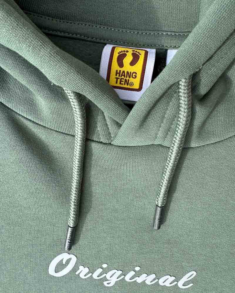 Classic Logo Organic Cotton Hoodie - Laurel Wreath