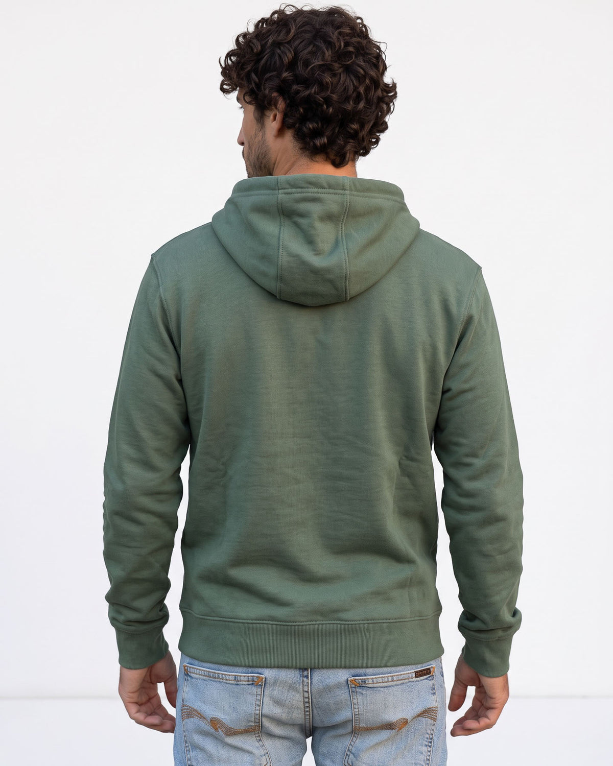 Classic Logo Organic Cotton Hoodie - Laurel Wreath