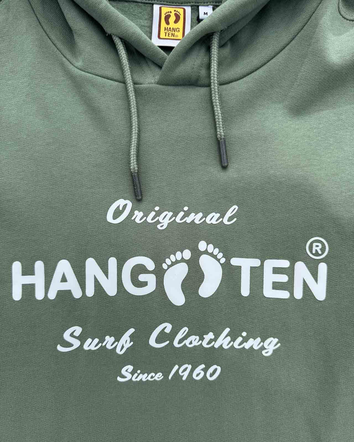 Classic Logo Organic Cotton Hoodie - Laurel Wreath