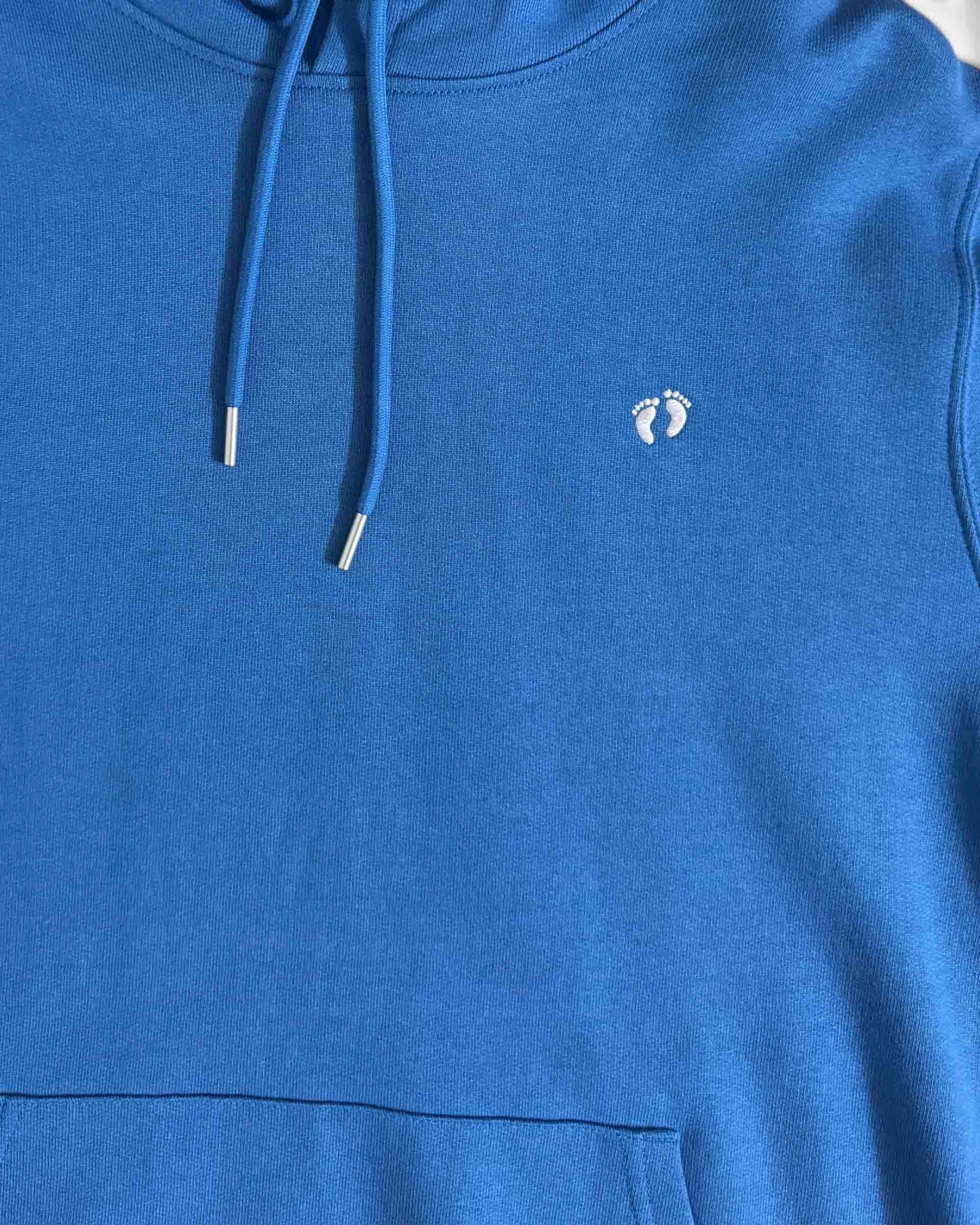 Icon Organic Cotton Hoodie - Mindful Blue
