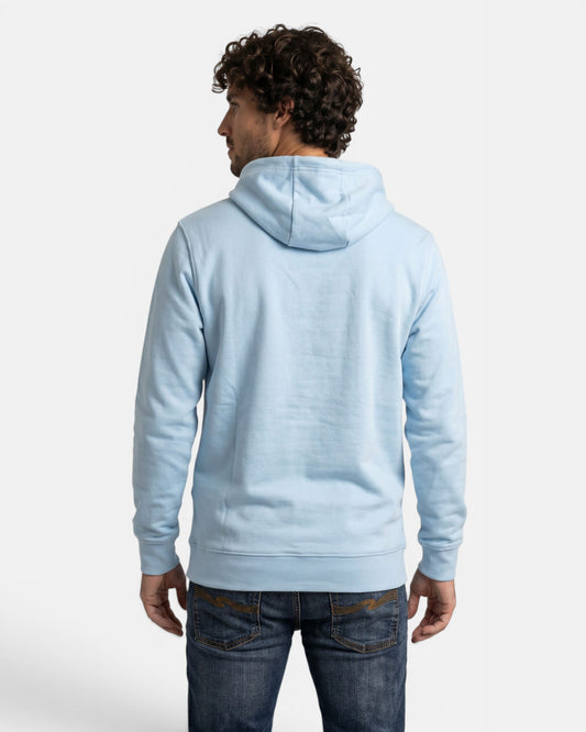 Vintage Logo Hoodie - Powder Blue