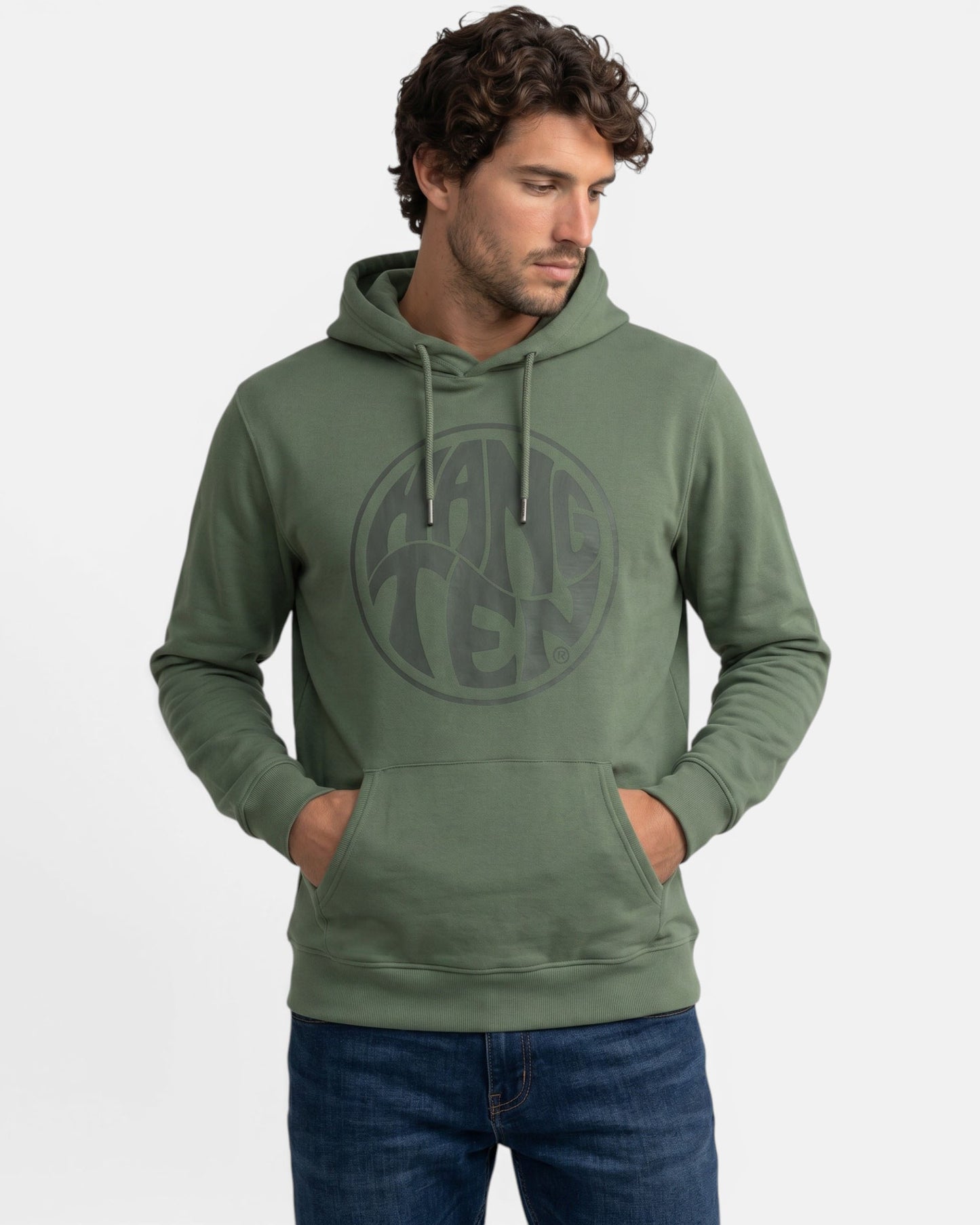 Vintage Logo Hoodie - Laurel Wreath