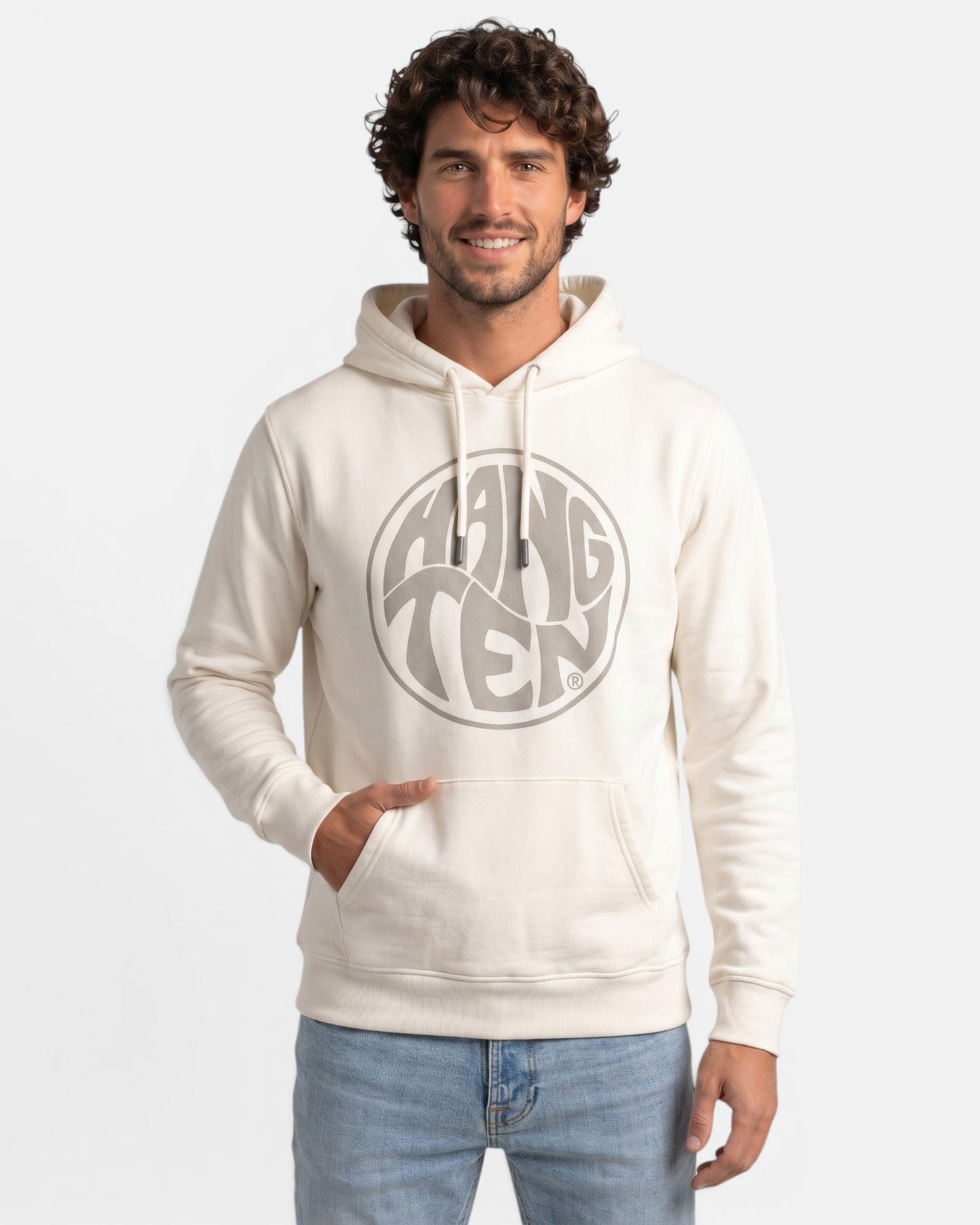 Vintage Logo Hoodie - Off White