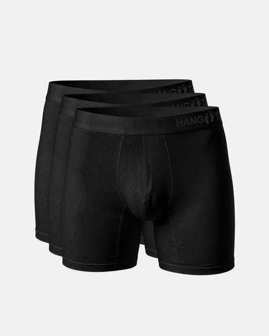 Hang Ten Bamboo Boxers black 3 pack