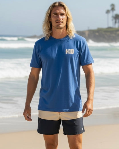 HT10 Oceanside T-shirt - Bright Blue