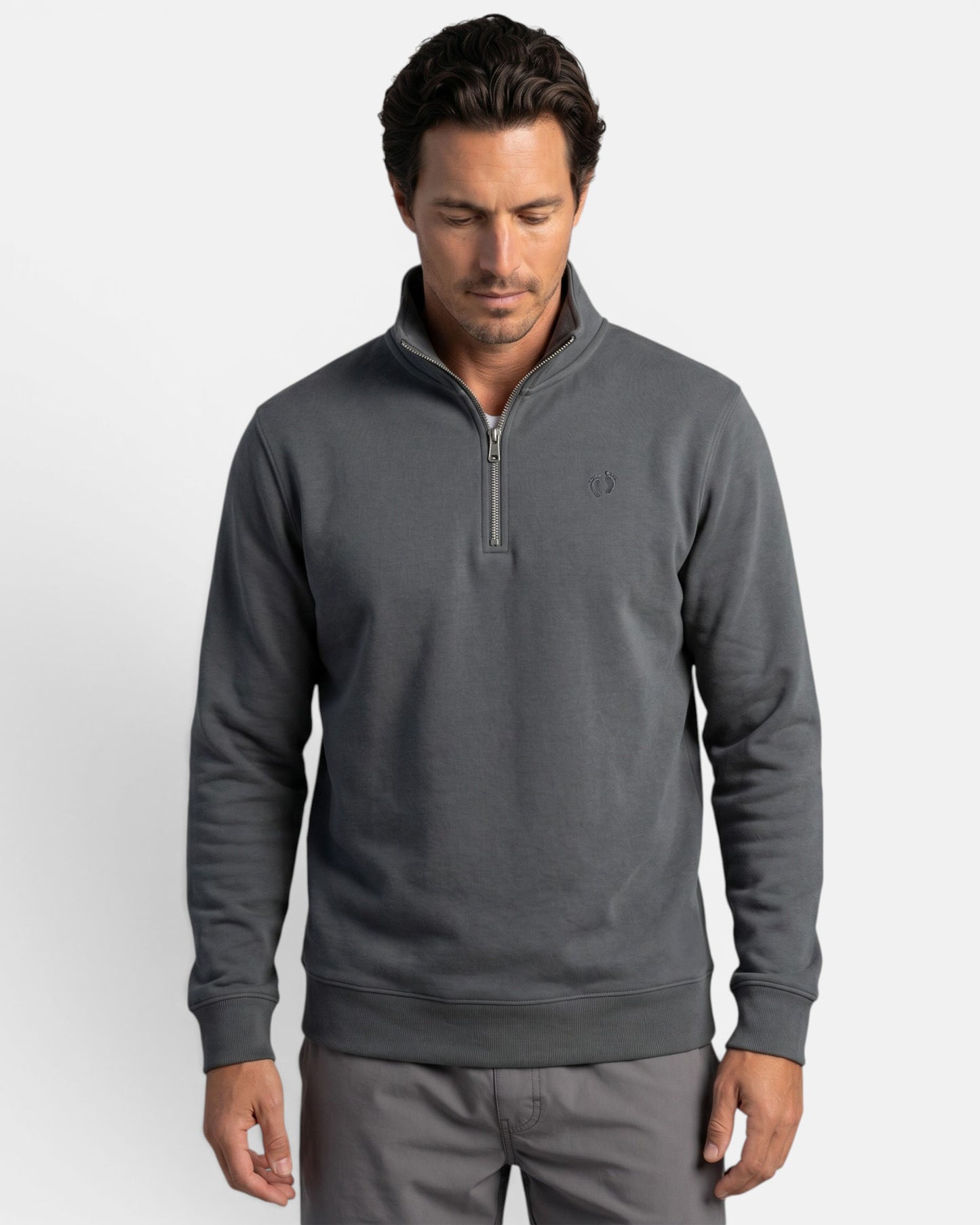 Icon Q-Zip Sweatshirt - Anthracite