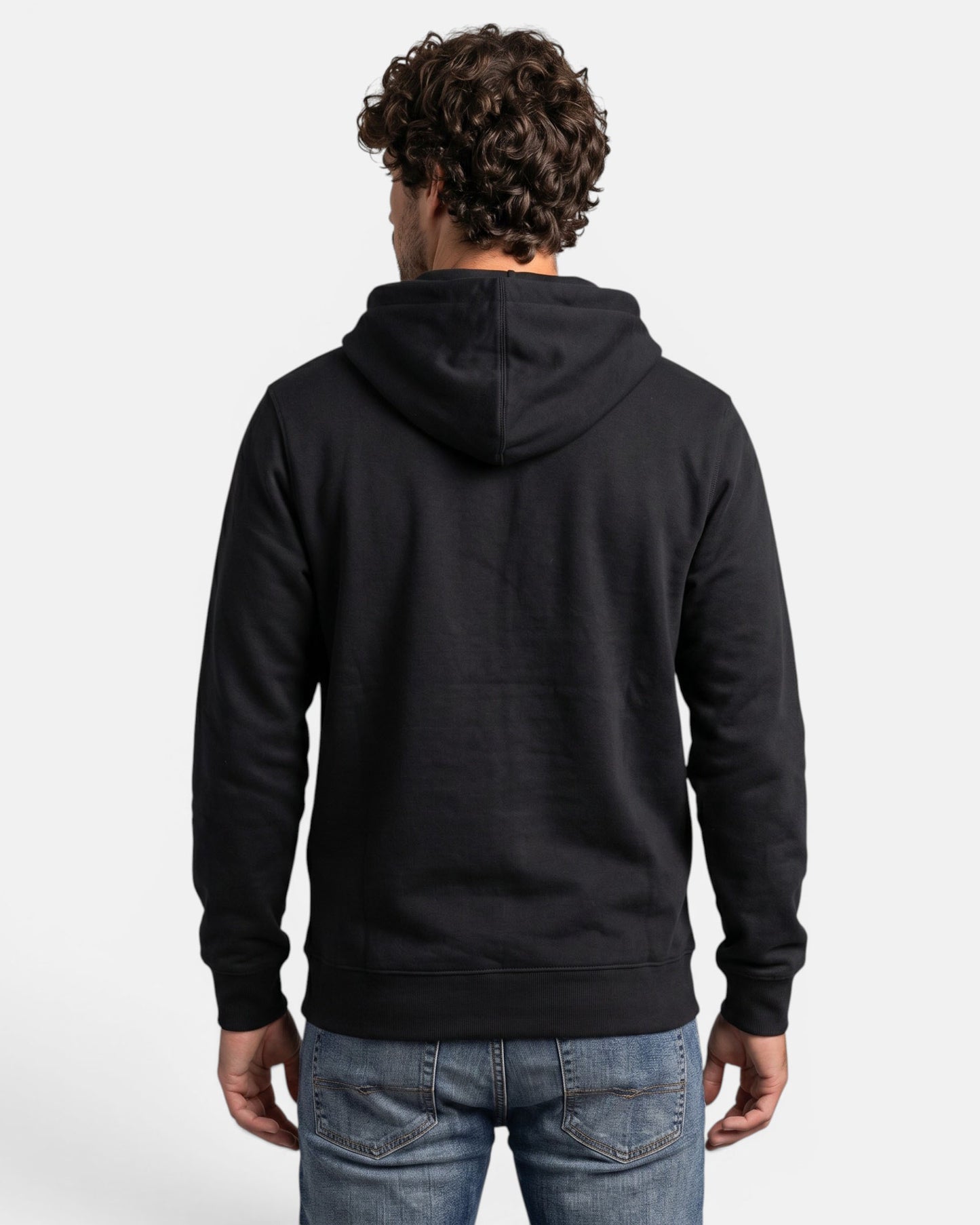 Icon Zip Hoodie - Black