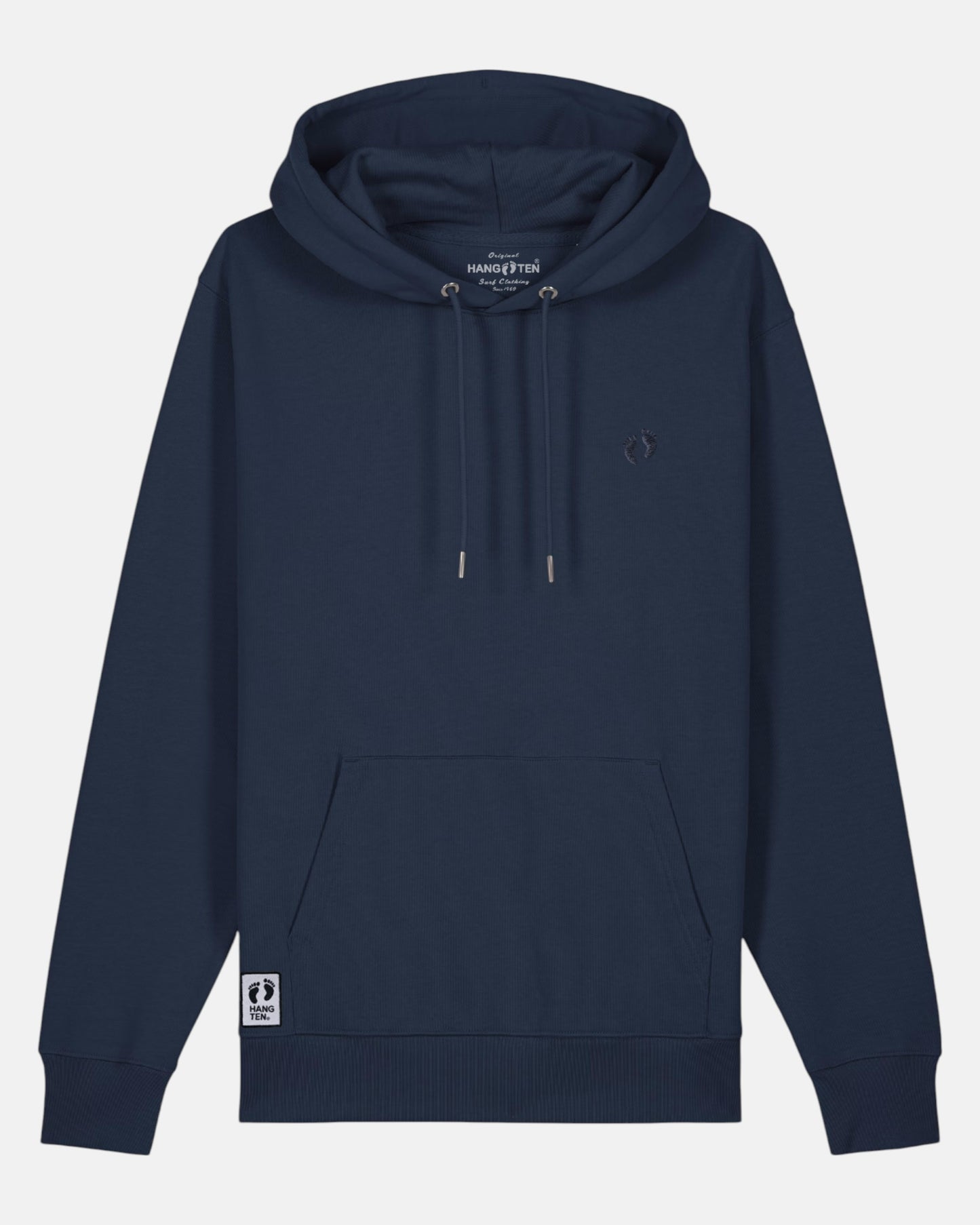 Icon Feet Organic Cotton Hoodie - French Navy W