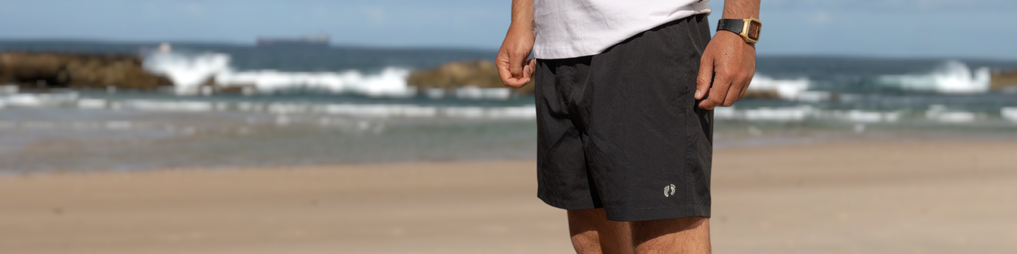 Hybrid swim shorts