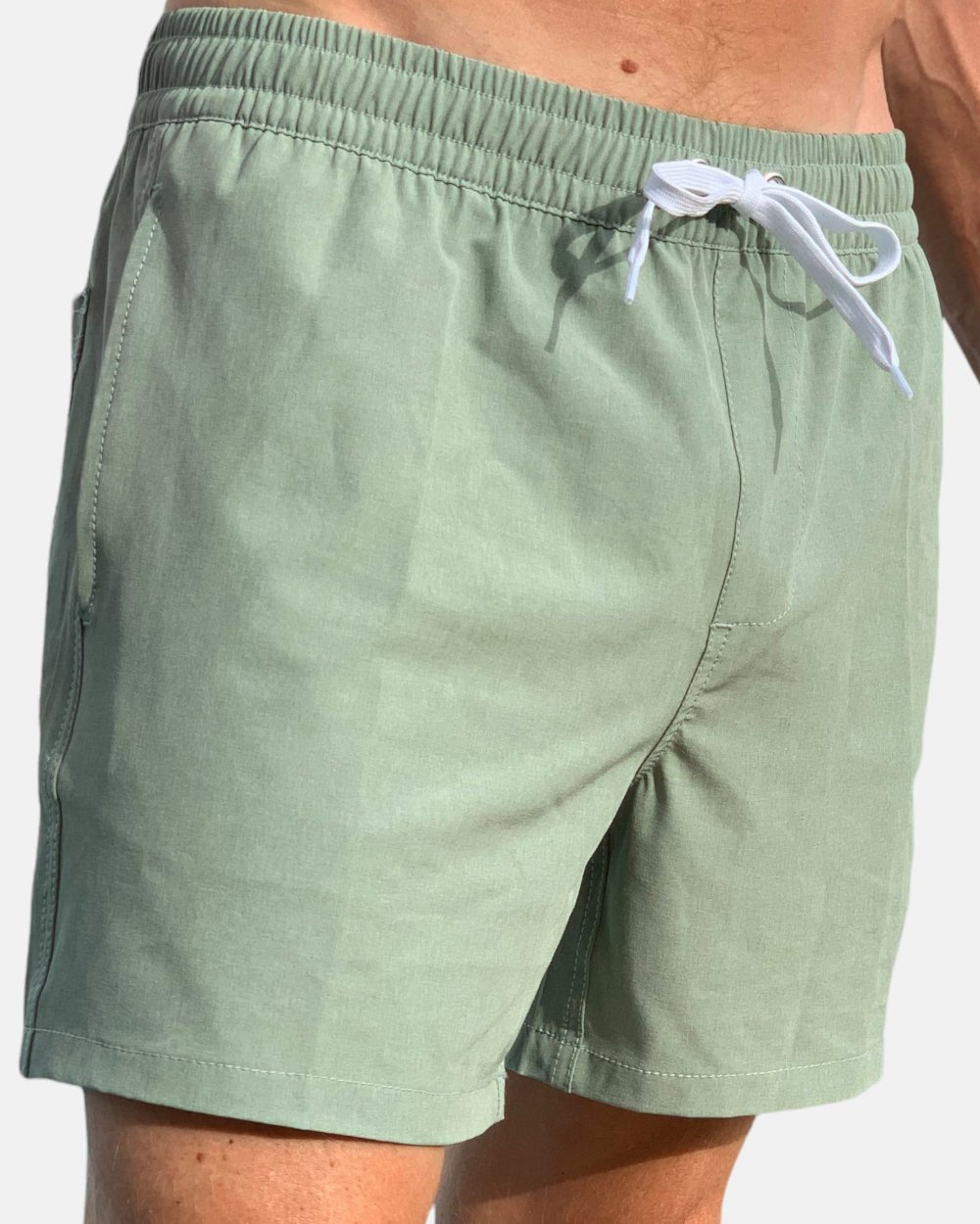 Icon Swim Shorts - Green - SwimshortsHang Ten