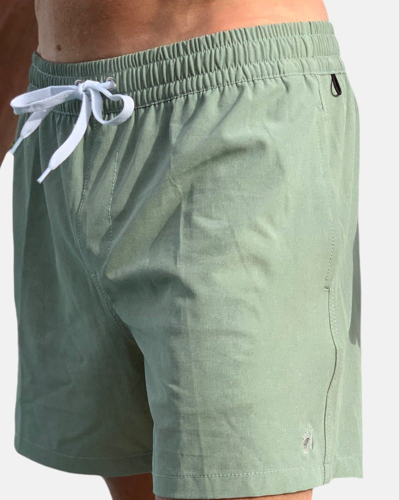 Icon Swim Shorts - Green - SwimshortsHang Ten