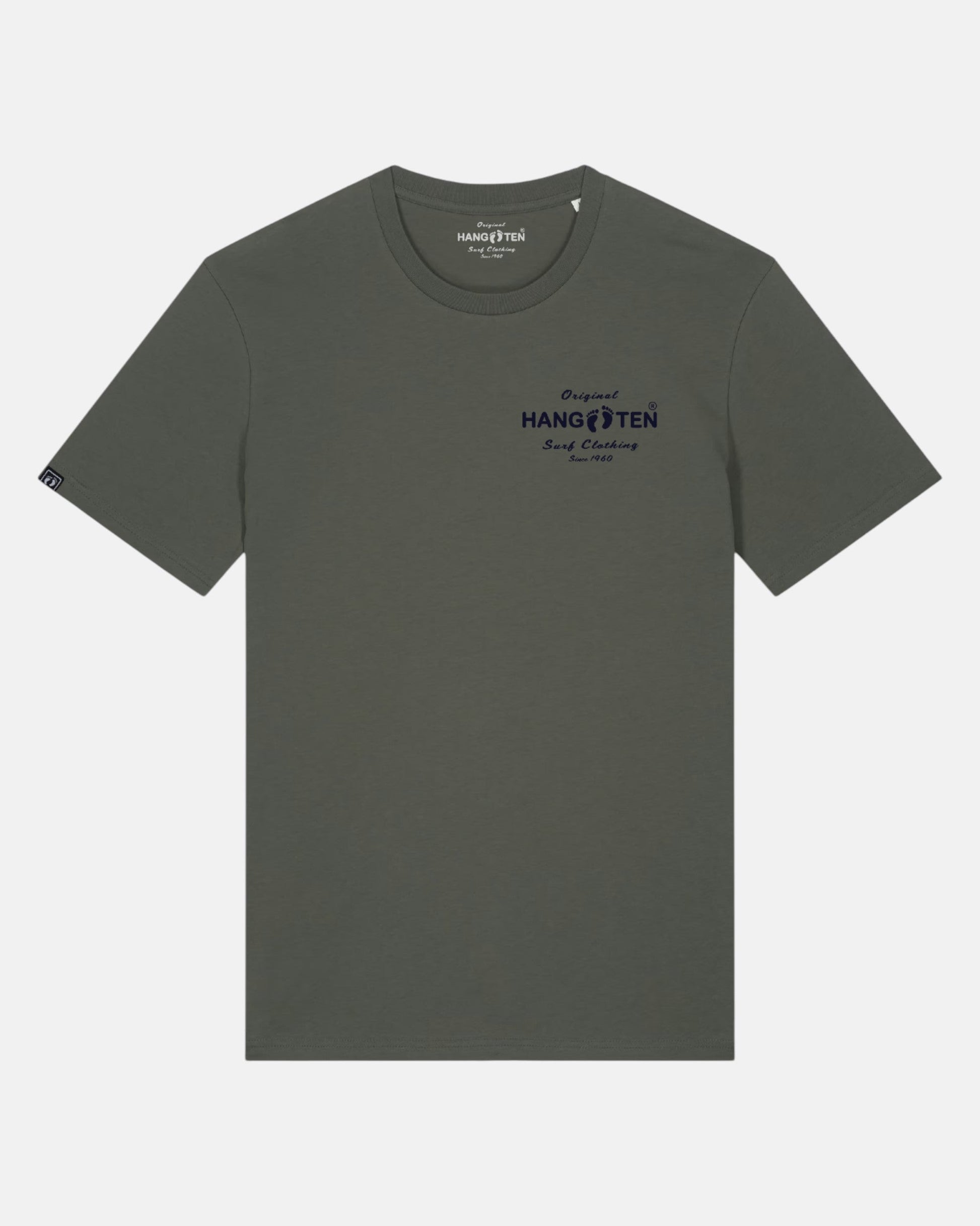 Original Logo T-shirt – Green Khaki W - T-shirtsHang Ten