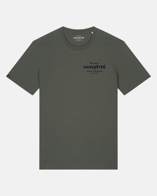 Original Logo T-shirt – Green Khaki W - T-shirtsHang Ten
