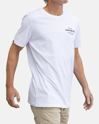 Original Logo T-shirt – White - T-shirtsHang Ten