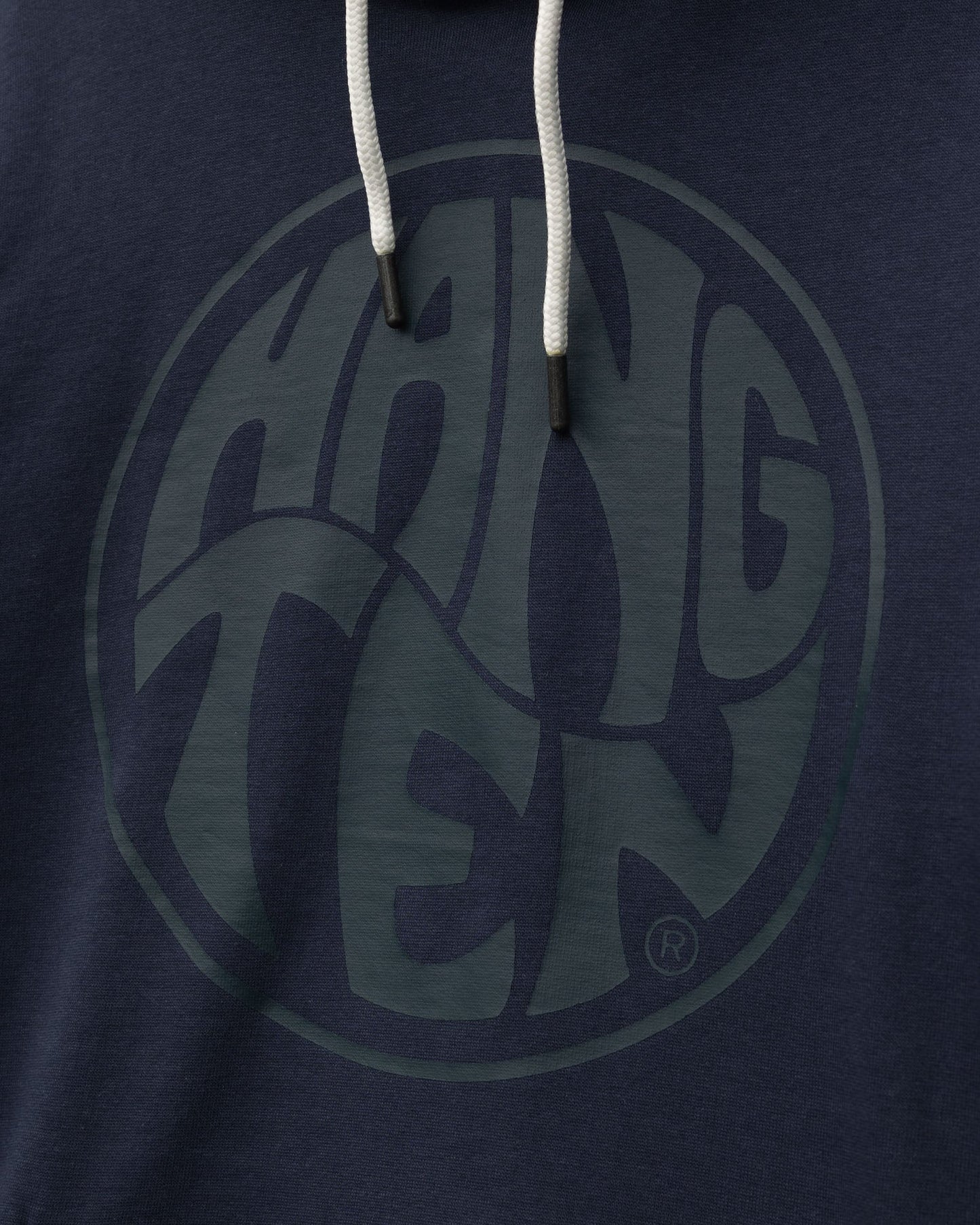 Vintage Logo Organic Cotton Hoodie - Mood Indigo - HuvtröjorHang Ten