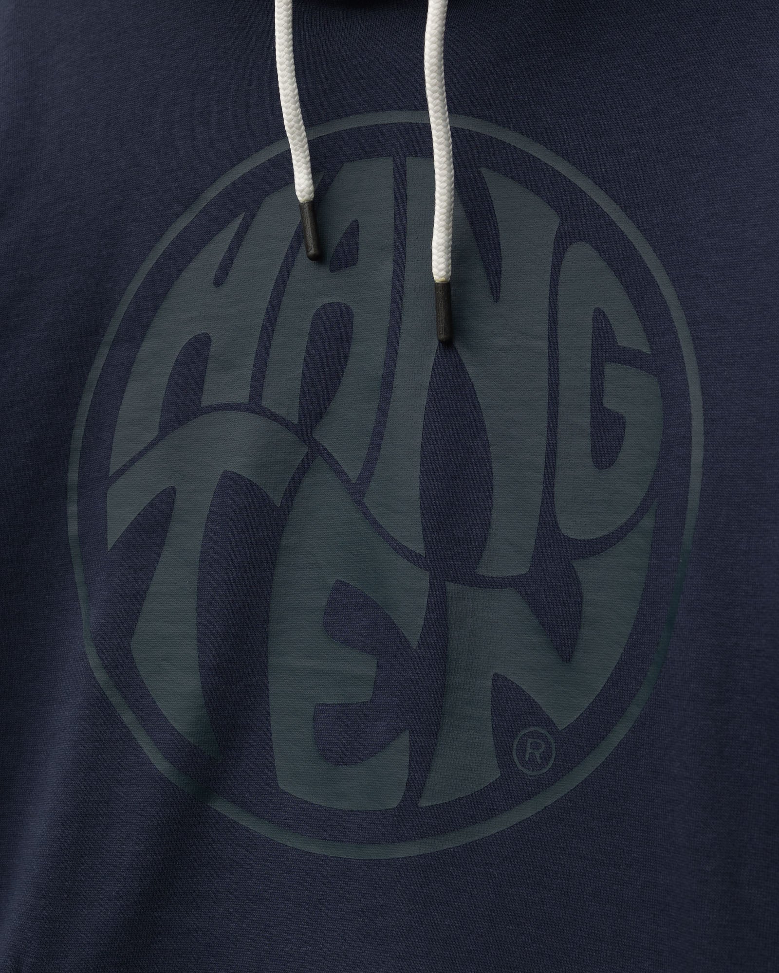 Vintage Logo Organic Cotton Hoodie - Mood Indigo - HuvtröjorHang Ten