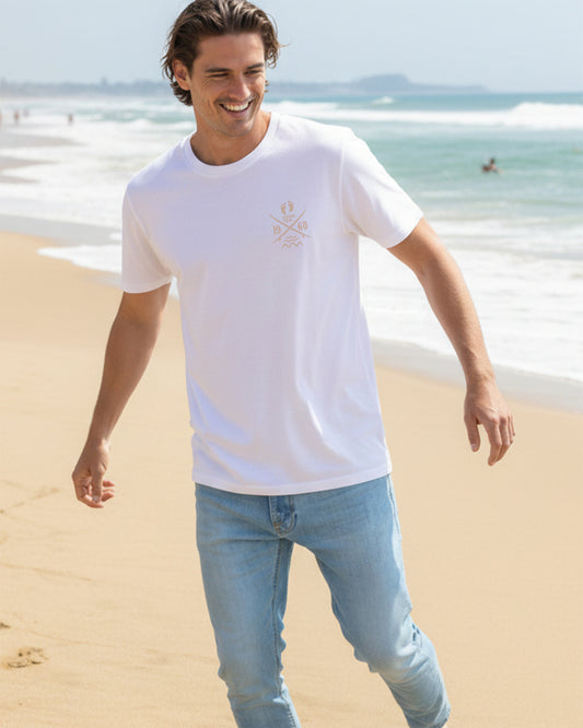 Cross Boards T-shirt v2 - White
