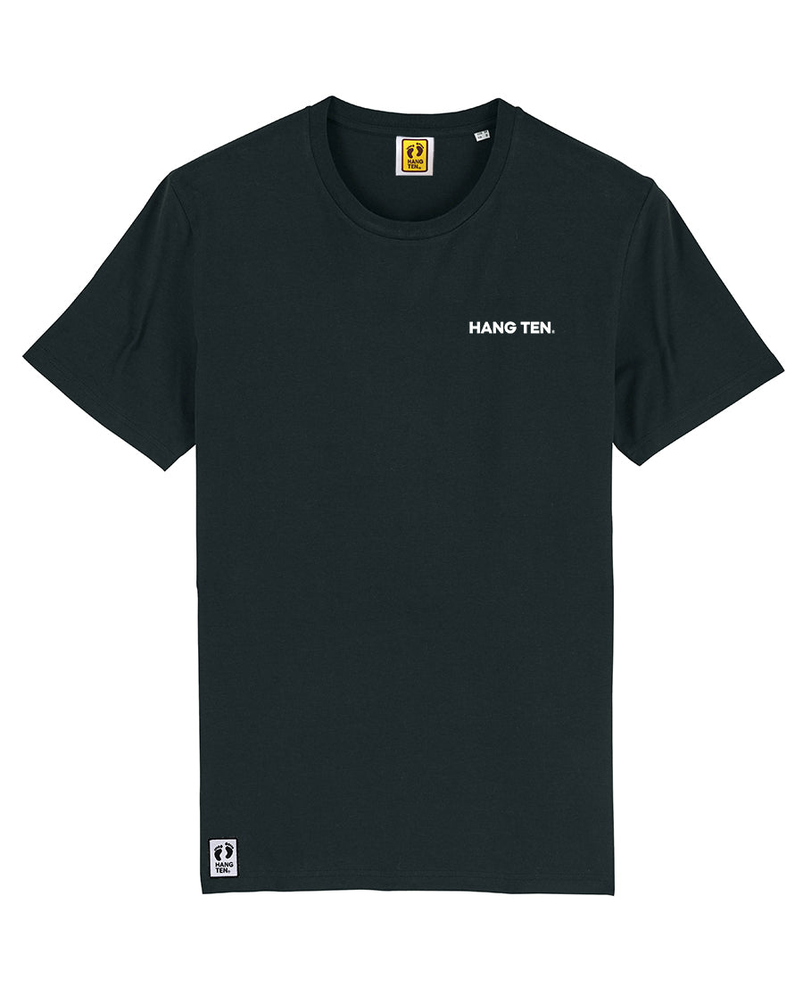 T-shirt avec logo des années 80 - Noir