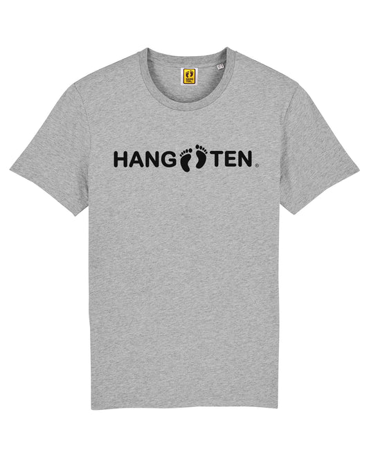 T-shirt classique avec logo - Gris chiné