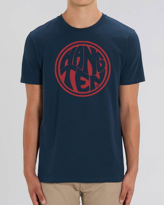 Hang Ten Surfer T-Shirt – Französische Marine