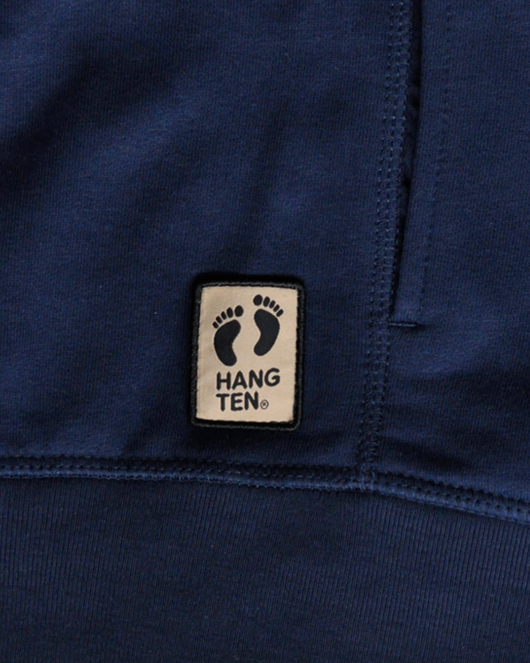 Hang Ten Vinyl Hoodie - Navy