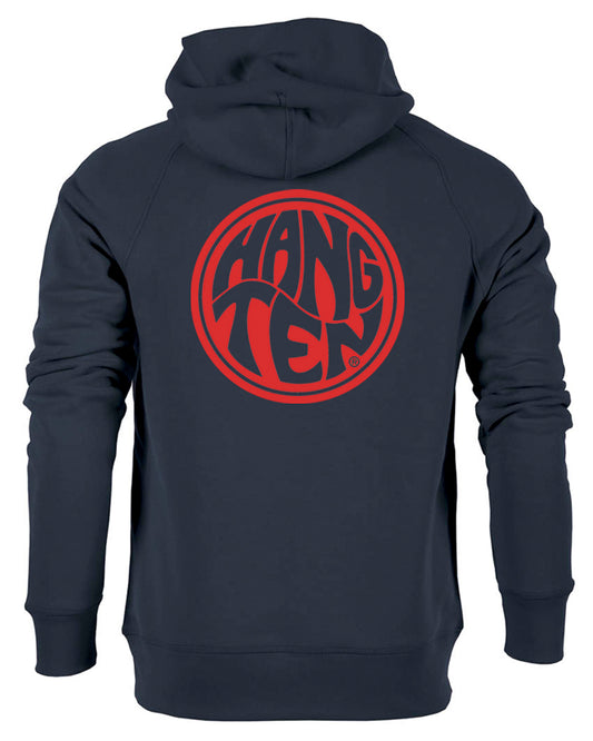 Hang Ten Vinyl Hoodie - Navy